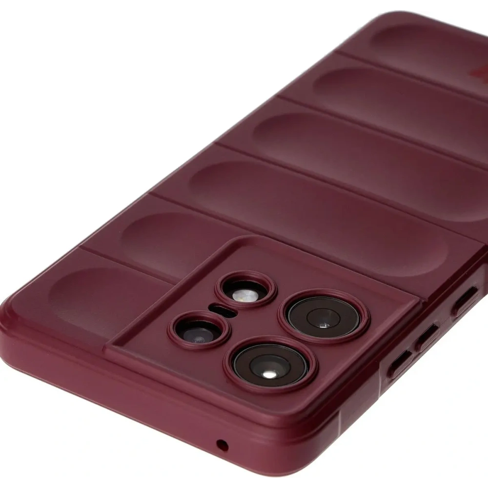 Pancerne etui Bizon Case Tur do Motorola Edge 50 Pro ciemnofioletowe