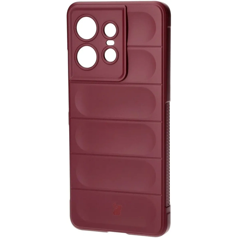 Pancerne etui Bizon Case Tur do Motorola Edge 50 Pro ciemnofioletowe