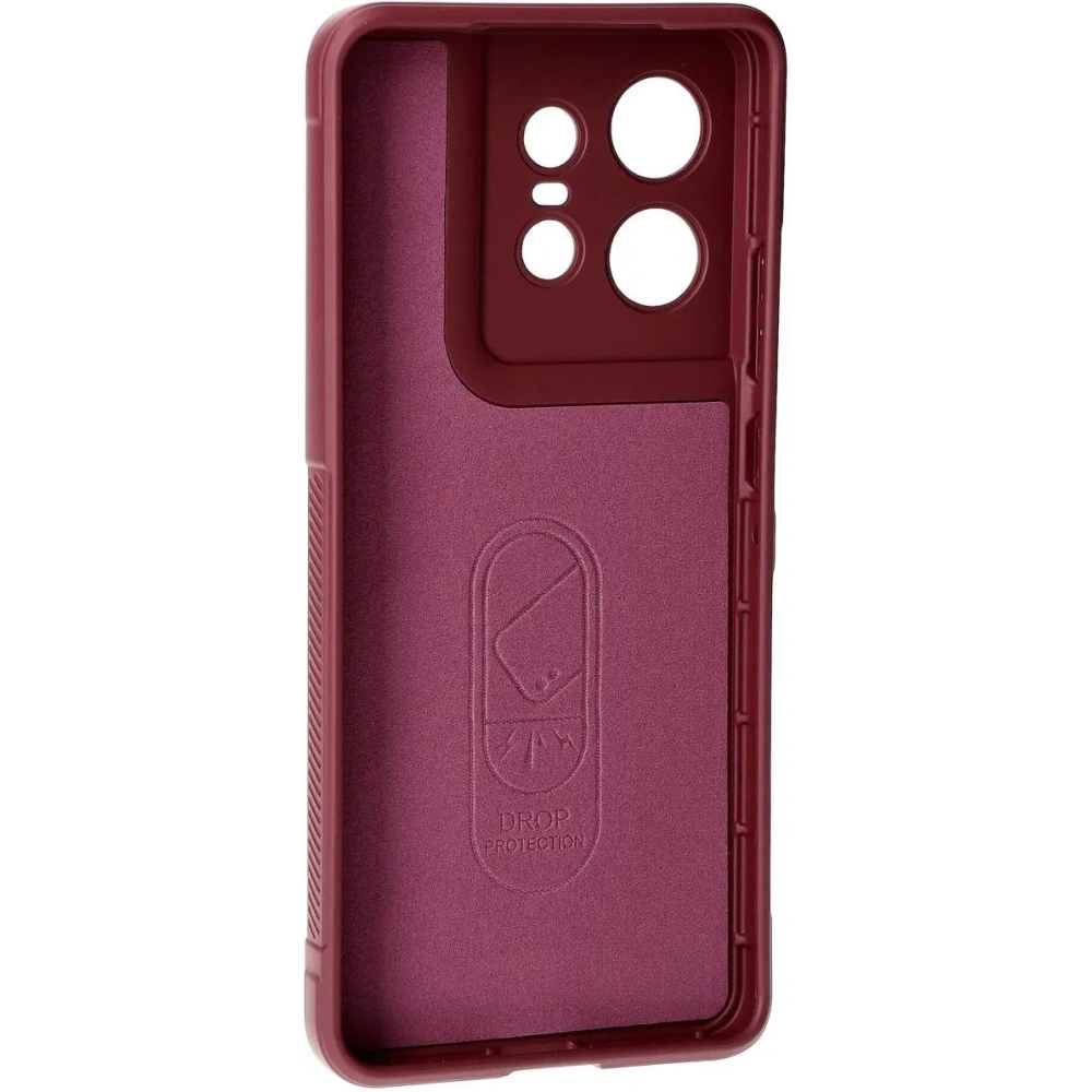 Pancerne etui Bizon Case Tur do Motorola Edge 50 Pro ciemnofioletowe