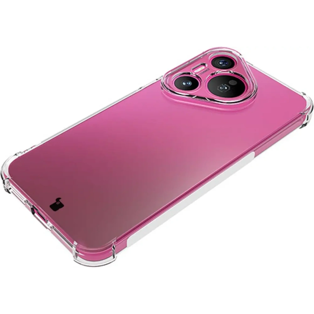 Elastyczne etui Bizon Case Salpa do Huawei Pura 70 przezroczyste