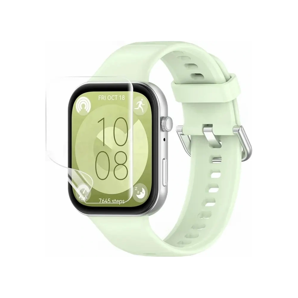 Folia hydrożelowa na ekran Bizon Glass Watch Hydrogel do Huawei Watch Fit 3 [2 PACK]