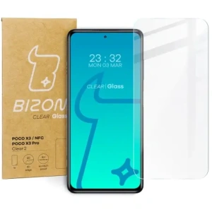 Kup Sklářské sklo Bizon Glass Clear 2 pro Xiaomi Poco X3 / NFC / Pro - BIZ5605 - {ean13} - Sklep Home Screen