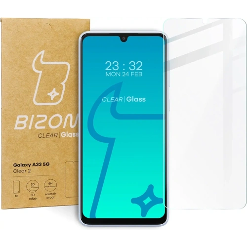 Kup Bizon Glass Clear 2 Samsung Galaxy A33 5G - BIZ5038 - {ean13} - Sklep Home Screen