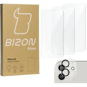 Kup BIZON Clear 3x Bildschirmglas + Kameraglas Apple iPhone 12 - BIZ5612 - {ean13} - Sklep Home Screen