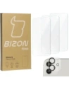 BIZON Clear 3x képernyőüveg + kameraüveg Apple iPhone 12