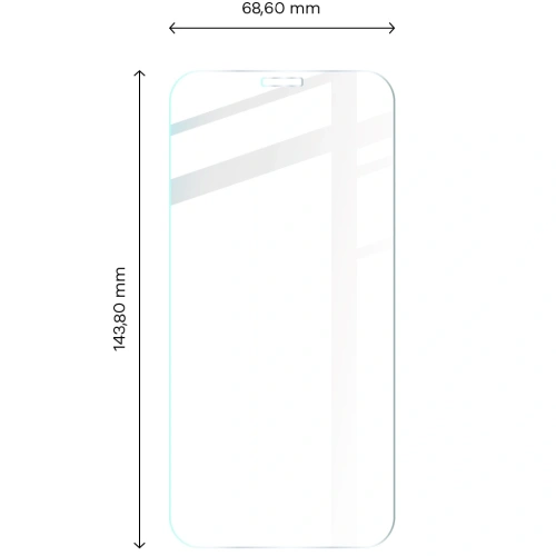 Kup BIZON Clear 3x sticlă pentru ecran + sticlă pentru cameră Apple iPhone 12 - BIZ5612 - {ean13} - Sklep Home Screen