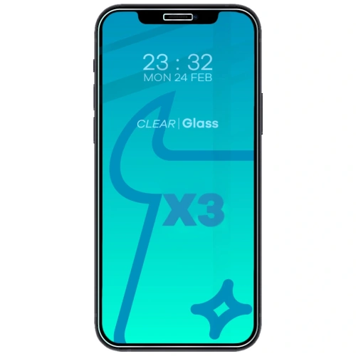 Kup BIZON Clear 3x sticlă pentru ecran + sticlă pentru cameră Apple iPhone 12 - BIZ5612 - {ean13} - Sklep Home Screen
