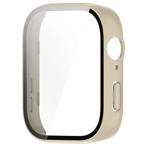 Kup Etui Bizon Case+Glass Watch do Huawei Watch Fit 3 béžové - BIZ5615 - {ean13} - Sklep Home Screen