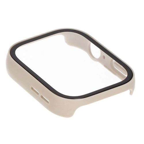 Kup Etui Bizon Case+Glass Watch do Huawei Watch Fit 3 béžové - BIZ5615 - {ean13} - Sklep Home Screen