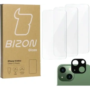 Kup BIZON Clear 3x Bildschirmglas + Kameraglas Apple iPhone 13 Mini - BIZ5616 - {ean13} - Sklep Home Screen