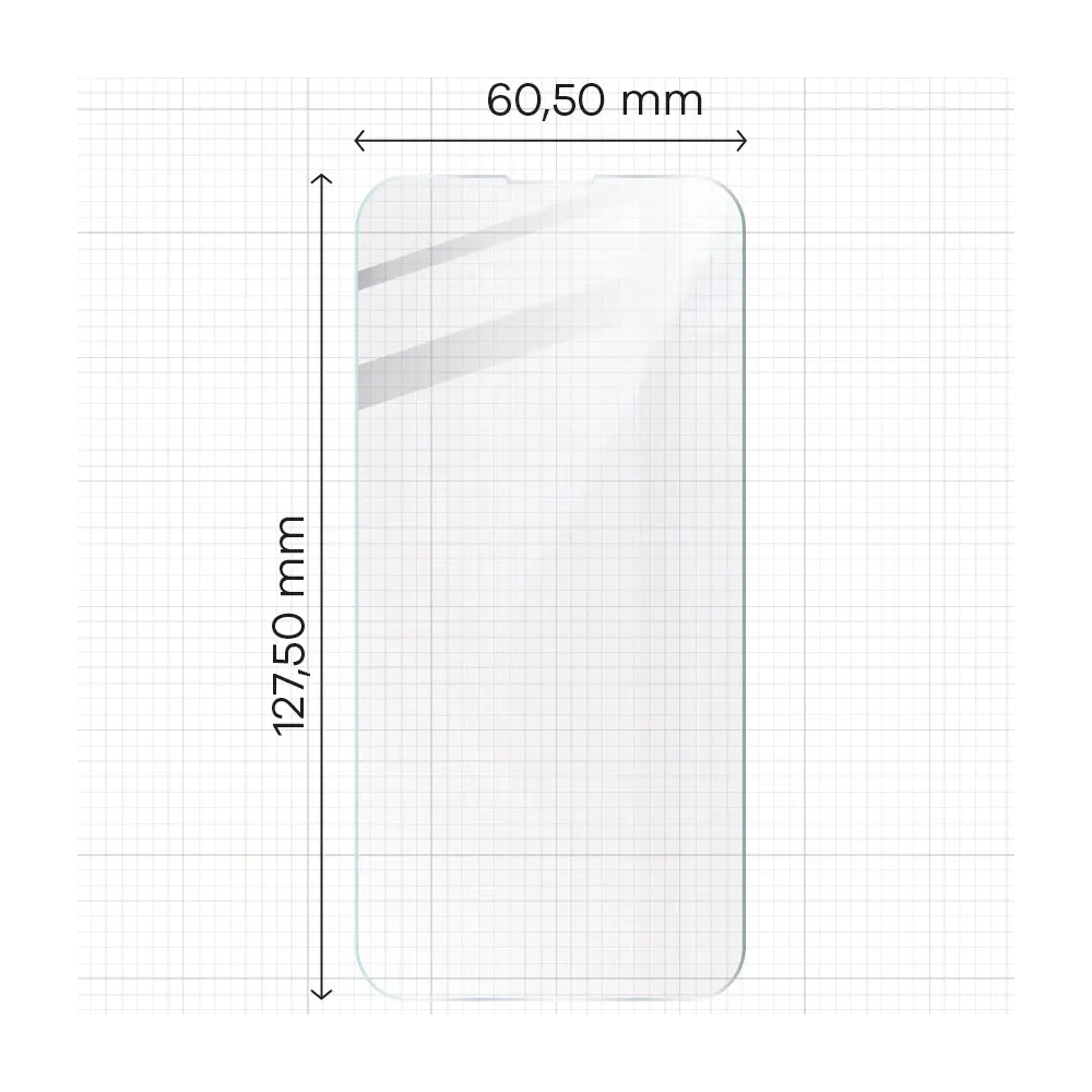 3x Szkło na ekran + szkło na aparat BIZON Clear do Apple iPhone 13 Mini