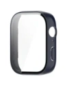Caz + Sticlă de Ceas Bizon Huawei Watch Fit 3 albastru