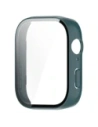 Etui Bizon Case+Glass Watch do Huawei Watch Fit 3 zelené