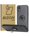 Bizon Case Hybrid Ring Samsung Galaxy Xcover7 smoky with a black frame