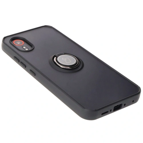 Kup Bizon Case Hybrid Ring Samsung Galaxy Xcover7 füstös színű fekete kerettel - BIZ5051 - {ean13} - Sklep Home Screen