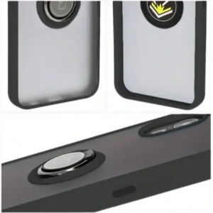Kup Bizon Case Hybrid Ring Samsung Galaxy Xcover7 fumuriu cu un cadru negru - BIZ5051 - {ean13} - Sklep Home Screen