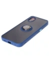 Buy Bizon Case Hybrid Ring Samsung Galaxy Xcover7 smoky with a navy blue frame - BIZ5052 - {ean13} - Home Screen Store Europe