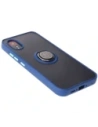 Buy Bizon Case Hybrid Ring Samsung Galaxy Xcover7 smoky with a navy blue frame - BIZ5052 - {ean13} - Home Screen Store Europe