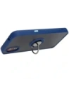 Buy Bizon Case Hybrid Ring Samsung Galaxy Xcover7 smoky with a navy blue frame - BIZ5052 - {ean13} - Home Screen Store Europe