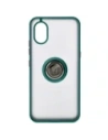 Buy Bizon Case Hybrid Ring Samsung Galaxy Xcover7 smoky with a dark green frame - BIZ5053 - {ean13} - Home Screen Store Europe