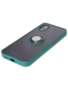 Buy Bizon Case Hybrid Ring Samsung Galaxy Xcover7 smoky with a dark green frame - BIZ5053 - {ean13} - Home Screen Store Europe