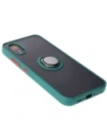 Buy Bizon Case Hybrid Ring Samsung Galaxy Xcover7 smoky with a dark green frame - BIZ5053 - {ean13} - Home Screen Store Europe