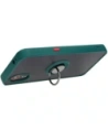 Buy Bizon Case Hybrid Ring Samsung Galaxy Xcover7 smoky with a dark green frame - BIZ5053 - {ean13} - Home Screen Store Europe