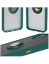 Kup Bizon Case Hybrid Ring Samsung Galaxy Xcover7 fumuriu cu un cadru verde închis - BIZ5053 - {ean13} - Sklep Home Screen