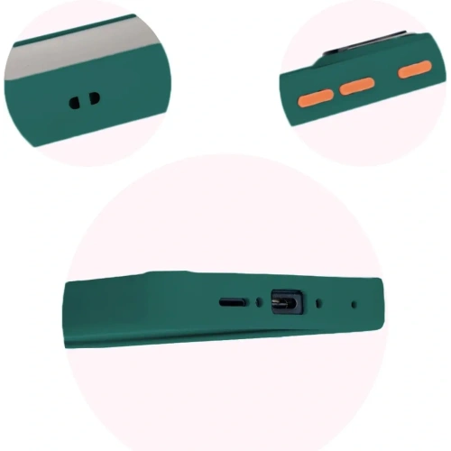 Buy Bizon Case Hybrid Ring Samsung Galaxy Xcover7 smoky with a dark green frame - BIZ5053 - {ean13} - Home Screen Store Europe
