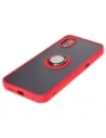 Buy Bizon Case Hybrid Ring Samsung Galaxy Xcover7 smoky with a red frame - BIZ5625 - {ean13} - Home Screen Store Europe