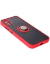 Buy Bizon Case Hybrid Ring Samsung Galaxy Xcover7 smoky with a red frame - BIZ5625 - {ean13} - Home Screen Store Europe