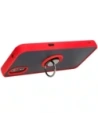 Buy Bizon Case Hybrid Ring Samsung Galaxy Xcover7 smoky with a red frame - BIZ5625 - {ean13} - Home Screen Store Europe