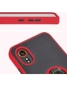 Buy Bizon Case Hybrid Ring Samsung Galaxy Xcover7 smoky with a red frame - BIZ5625 - {ean13} - Home Screen Store Europe