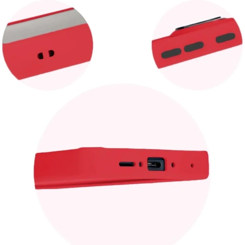 Buy Bizon Case Hybrid Ring Samsung Galaxy Xcover7 smoky with a red frame - BIZ5625 - {ean13} - Home Screen Store Europe