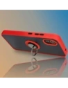 Buy Bizon Case Hybrid Ring Samsung Galaxy Xcover7 smoky with a red frame - BIZ5625 - {ean13} - Home Screen Store Europe