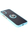 Buy Bizon Case Hybrid Ring Samsung Galaxy Xcover7 smoky with a light blue frame - BIZ5626 - {ean13} - Home Screen Store Europe