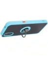 Buy Bizon Case Hybrid Ring Samsung Galaxy Xcover7 smoky with a light blue frame - BIZ5626 - {ean13} - Home Screen Store Europe