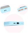 Buy Bizon Case Hybrid Ring Samsung Galaxy Xcover7 smoky with a light blue frame - BIZ5626 - {ean13} - Home Screen Store Europe