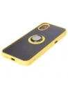 Kup Bizon Case Hybrid Ring Samsung Galaxy Xcover7 fumuriu cu un cadru galben - BIZ5627 - {ean13} - Sklep Home Screen