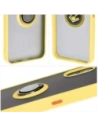 Kup Bizon Case Hybrid Ring Samsung Galaxy Xcover7 fumuriu cu un cadru galben - BIZ5627 - {ean13} - Sklep Home Screen