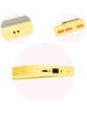 Kup Bizon Case Hybrid Ring Samsung Galaxy Xcover7 fumuriu cu un cadru galben - BIZ5627 - {ean13} - Sklep Home Screen
