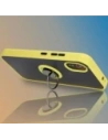 Buy Bizon Case Hybrid Ring Samsung Galaxy Xcover7 smoky with a yellow frame - BIZ5627 - {ean13} - Home Screen Store Europe