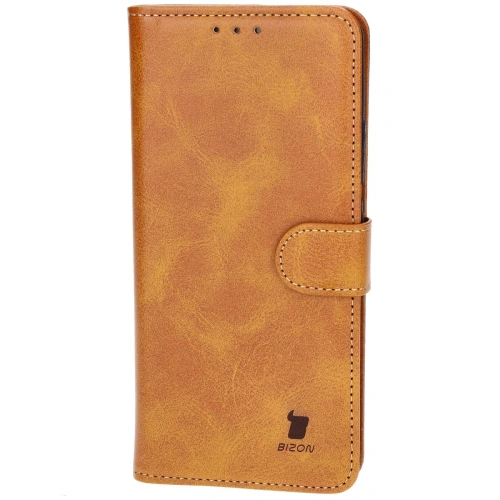 Kup Etui z klapką Bizon Case Pocket do Motorola Edge 50 Pro brązowe - BIZ5628 - {ean13} - Sklep Home Screen