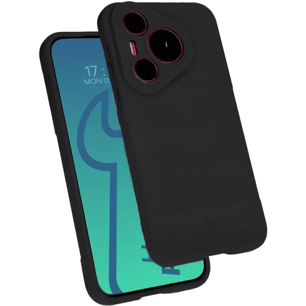 Pancerne etui Bizon Case Tur do Huawei Pura 70 czarne