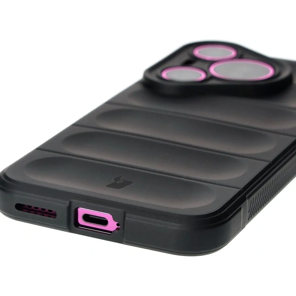 Pancerne etui Bizon Case Tur do Huawei Pura 70 czarne