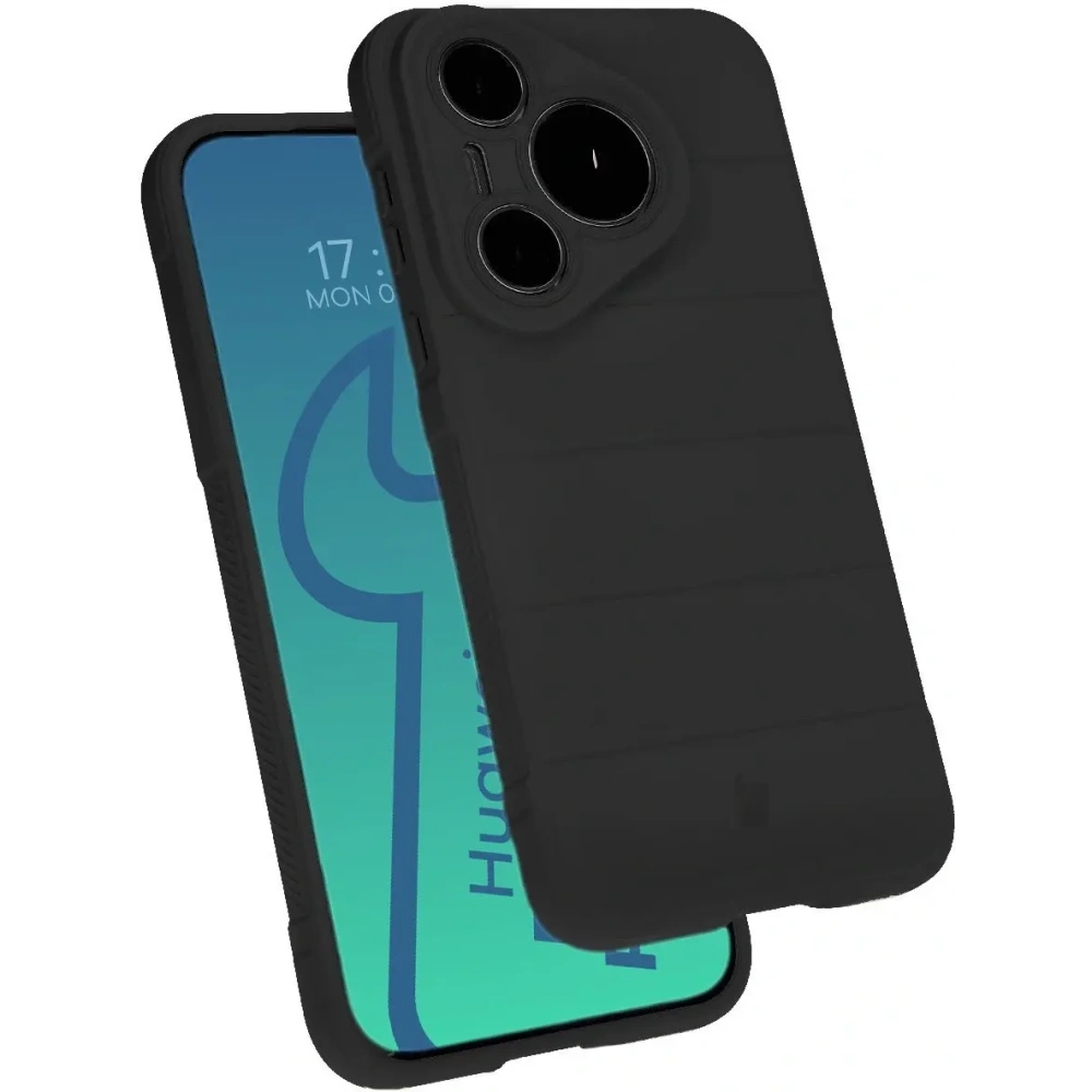 Pancerne etui Bizon Case Tur do Huawei Pura 70 Pro / Pro+ czarne