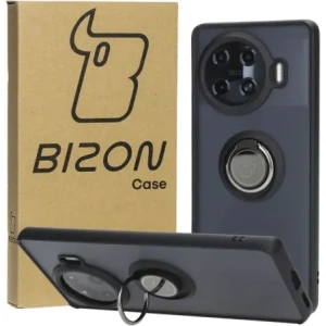 Kup Bizon Case Hybrid Gyűrű Tecno Spark 20 Pro+ füstös színű, fekete kerettel - BIZ5632 - {ean13} - Sklep Home Screen