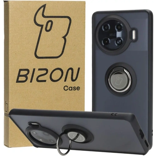 Kup Bizon Case Hybrid Gyűrű Tecno Spark 20 Pro+ füstös színű, fekete kerettel - BIZ5632 - {ean13} - Sklep Home Screen