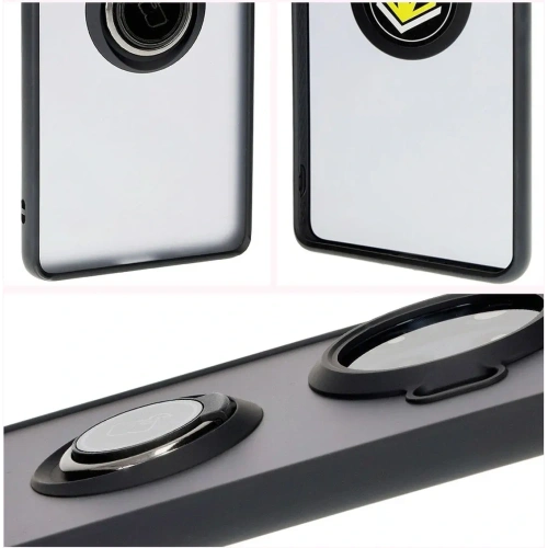 Kup Bizon Case Hybrid Gyűrű Tecno Spark 20 Pro+ füstös színű, fekete kerettel - BIZ5632 - {ean13} - Sklep Home Screen