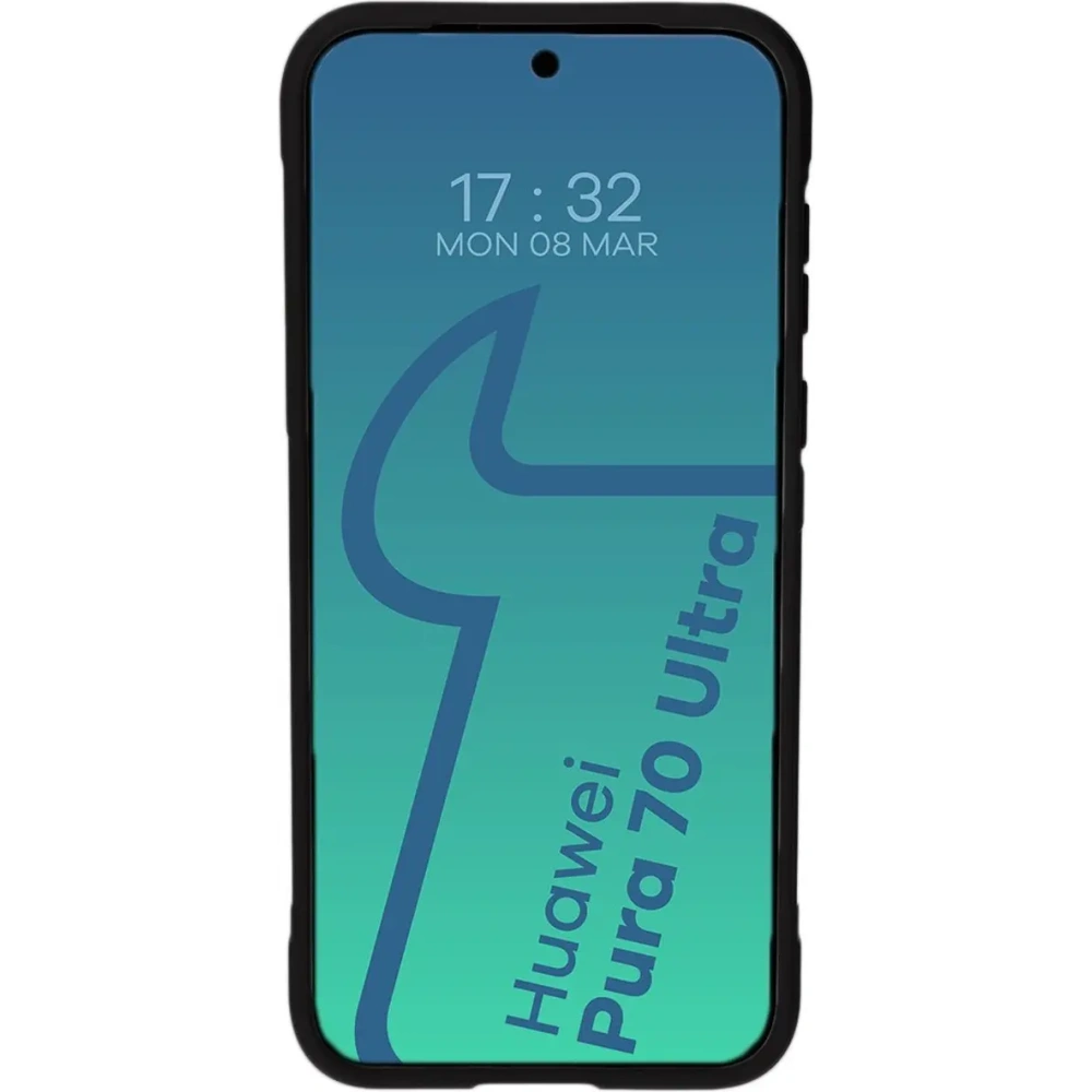 Pancerne etui Bizon Case Tur do Huawei Pura 70 Ultra czarne